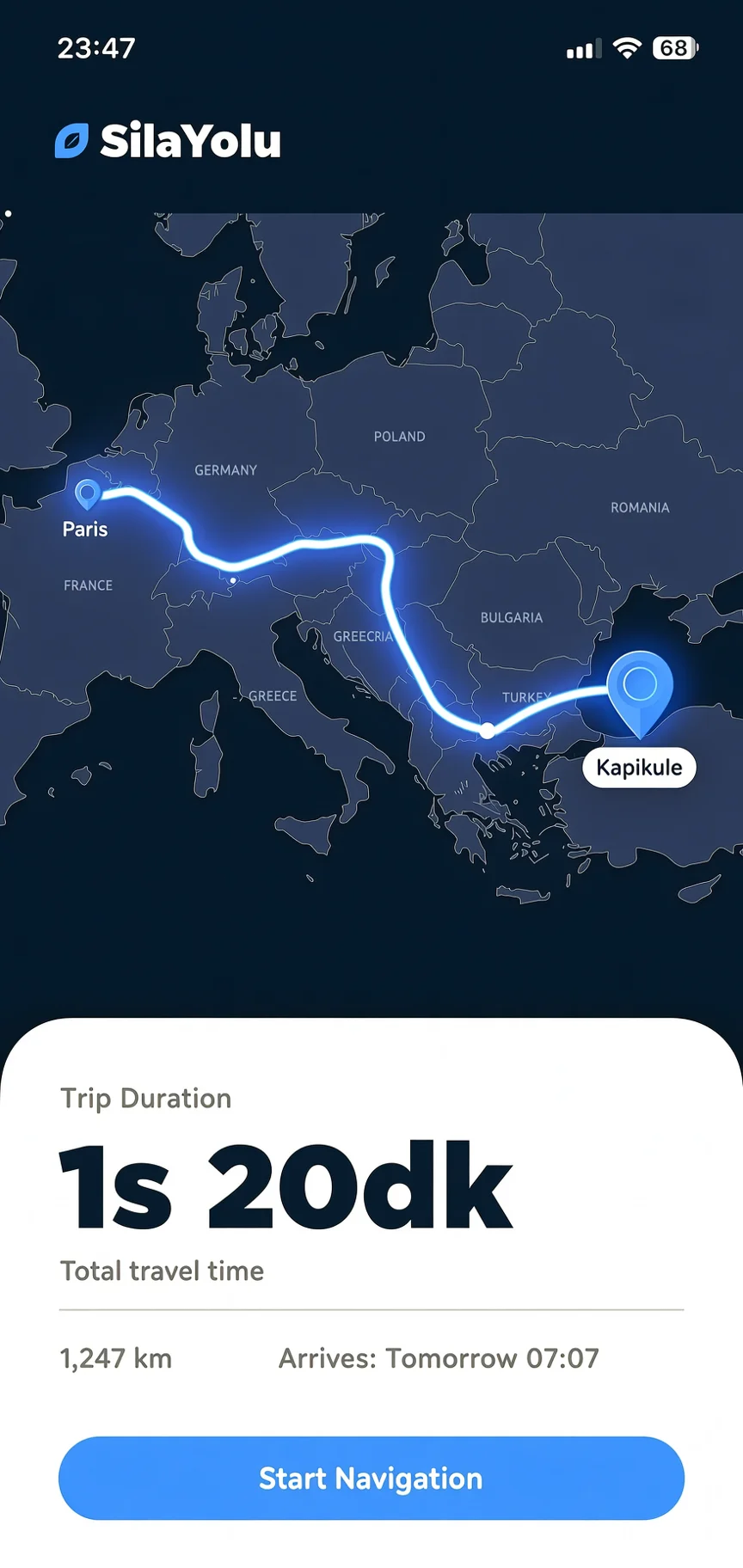 Silayolu App Screenshot
